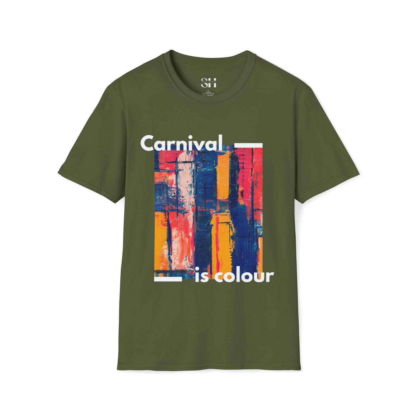 Carnival is Colour-Unisex Softstyle T-Shirt