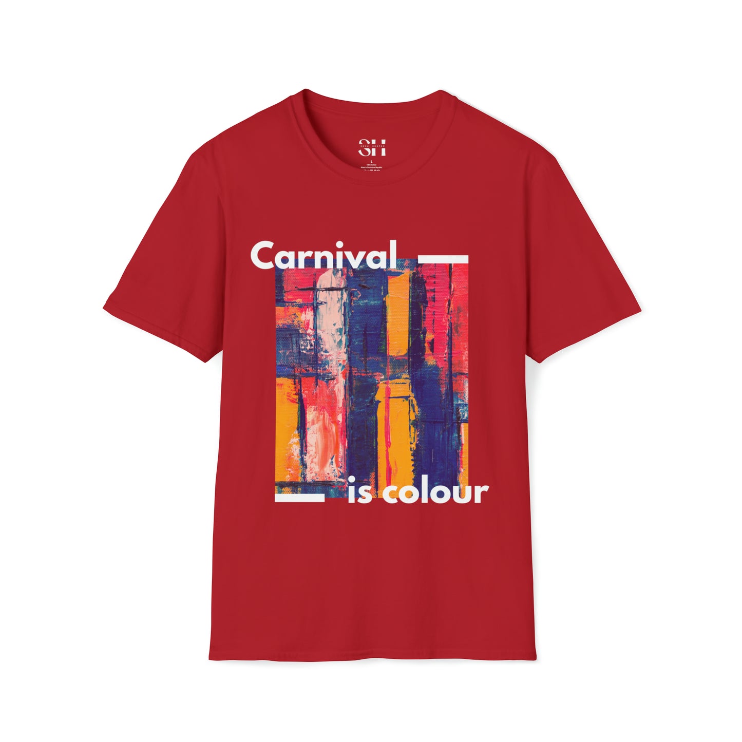 Carnival is Colour-Unisex Softstyle T-Shirt