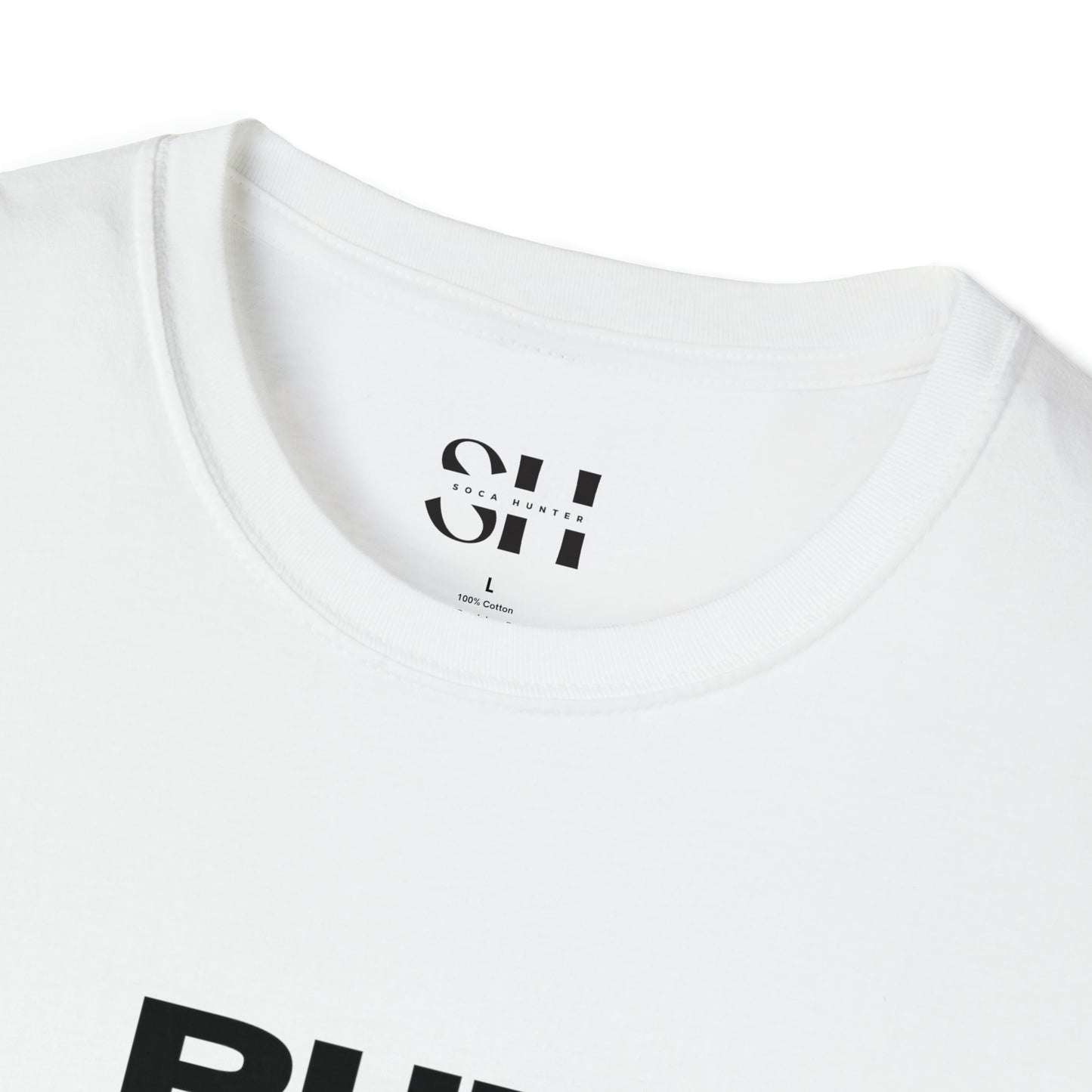 Put Bumper Here-Unisex Softstyle T-Shirt