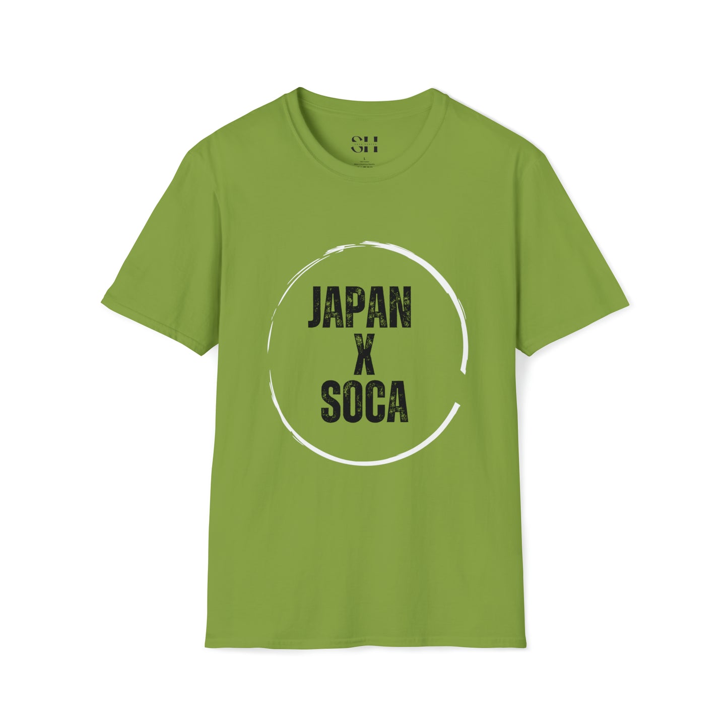 Japan X Soca Circle-Unisex Softstyle T-Shirt